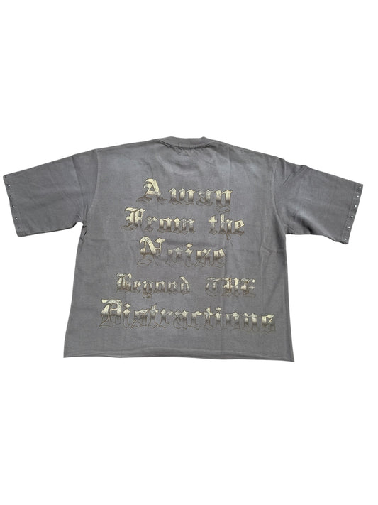 "BEYOND THE STORM" GREY TEE