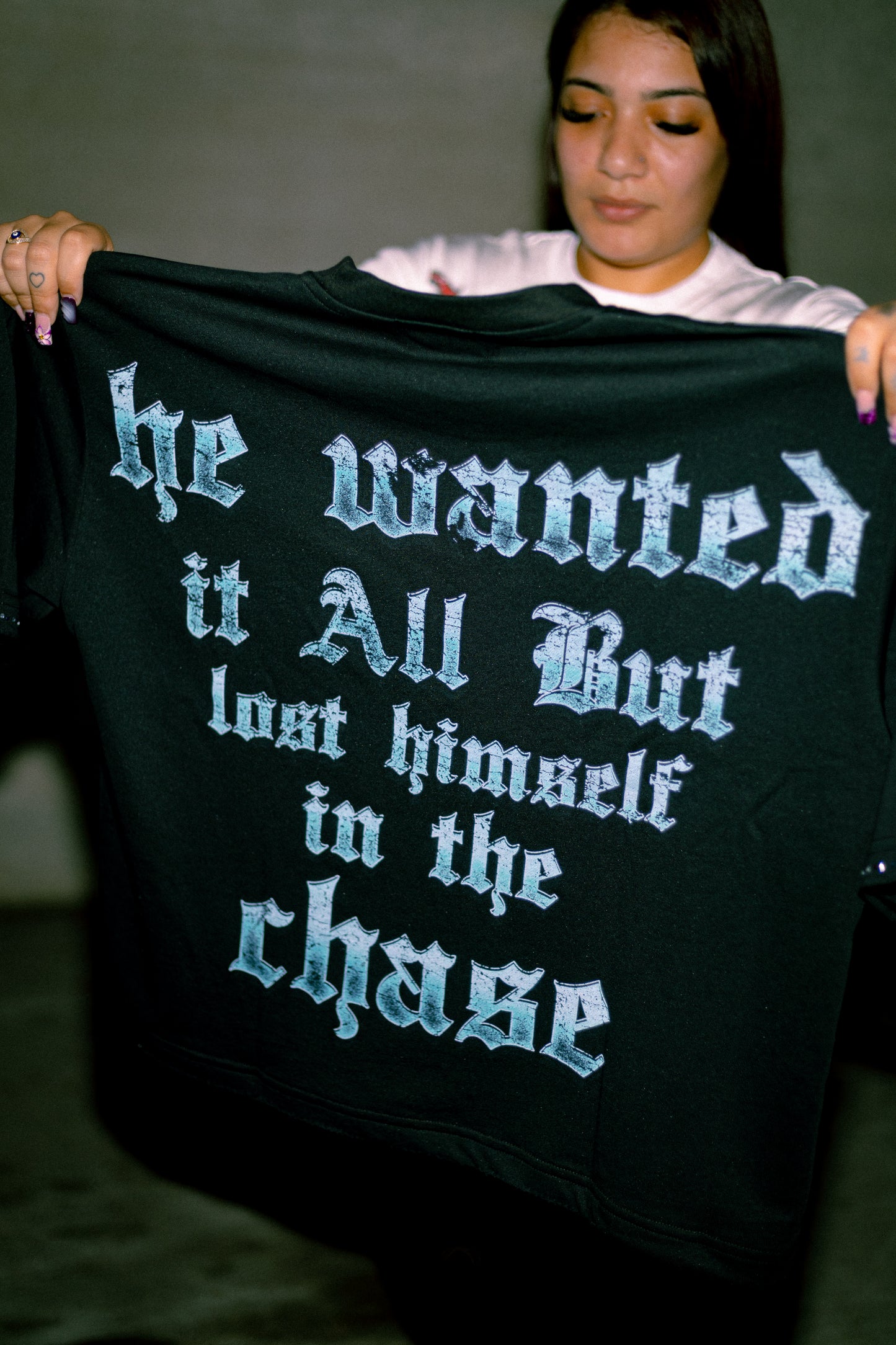 "GREED" BLACK TEE