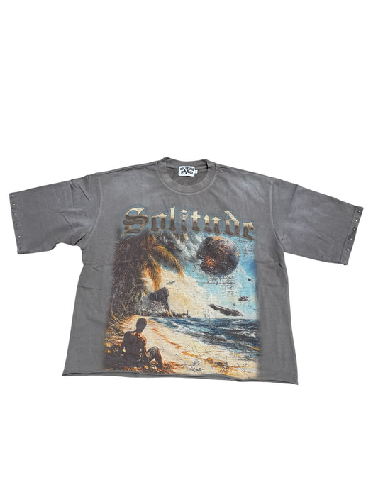 "BEYOND THE STORM" GREY TEE